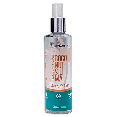 Body Splash Orgânica - Coconut e Lima 250ml