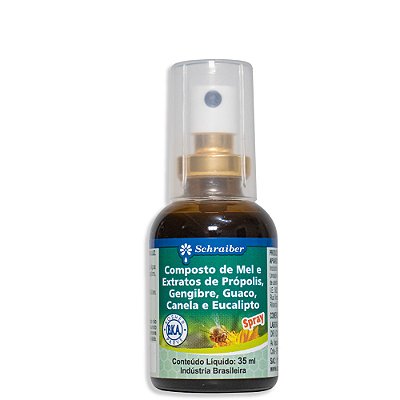 Spray Bucal Natural | Guaco, Mel e Eucalipto Vegano