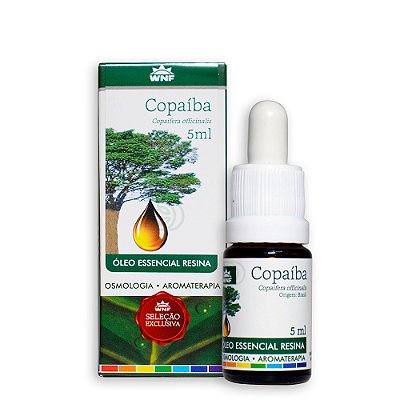 Óleo Essencial de Copaíba WNF 5ml - Resina da Amazônia