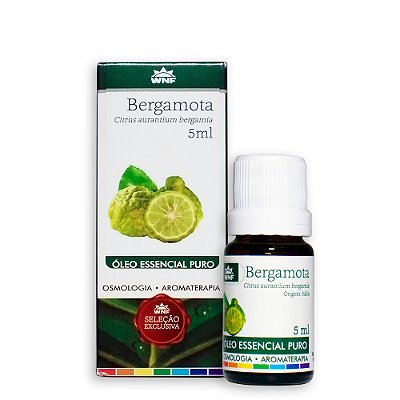 Óleo Essencial de Bergamota 5ml WNF - Bem-Estar e Equilíbrio