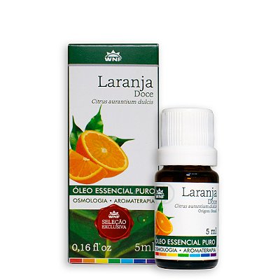 Óleo Essencial de Laranja Doce 5ml WNF - Revitalizante