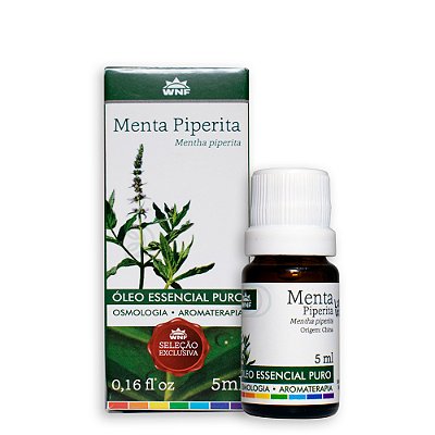 Óleo Essencial Menta Piperita WNF 5ml - Frescor e Vitalidade