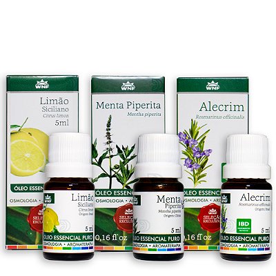 Kit Essencial para Energia, Foco e Disposição - Wnf