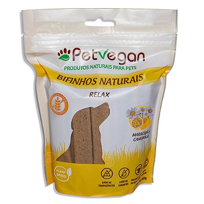 Bifinho PetVegan Relax 300g | 100% Vegano e Sem Glúten