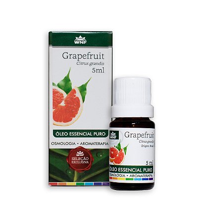 Óleo Essencial Grapefruit 5ml Wnf - Detox e Vitalidade