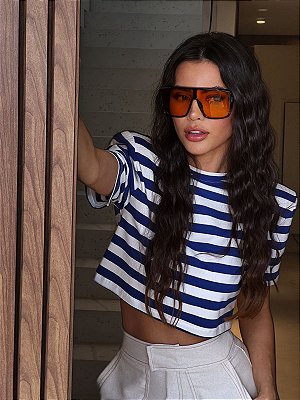 Cropped Listras Bruna - Cloude