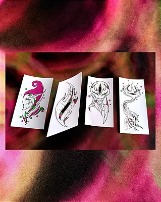 Pack de adesivos "Psychedelic Dreams"