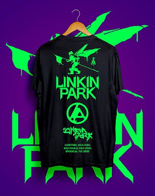 CAMISETA LINKIN PARK X JHEY 2025 FROM ZERO GREEN
