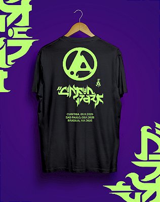 CAMISETA LINKIN PARK X JHEY 2025 CYBERTRON GREEN