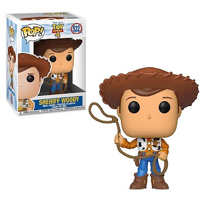 Funko Pop Toy Story 4 Sheriff Woody - 522