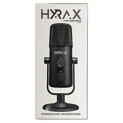 Microfone Gamer Motospeed Condensador Hyrax HMC900 USB