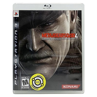Jogo Usado Metal Gear Solid 4 PS3