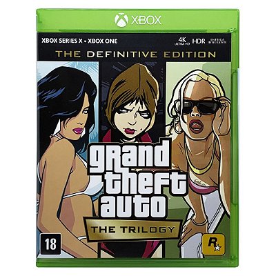 Jogo Grand Theft Auto: Jogo Grand Theft Auto: The Trilogy (The Definitive Edition) Xbox Series
