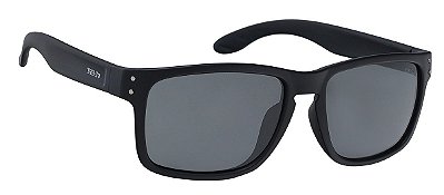 Óculos De Sol Masculino Polarizado Flexível Não Quebra Preto Fosco Tx 911