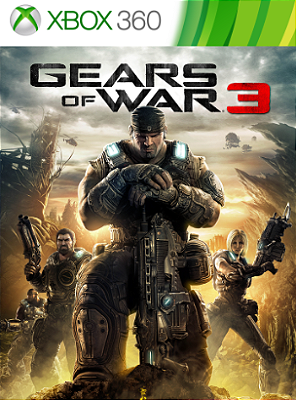 Gears Of War 3 - XBOX 360 - (Seminovo)