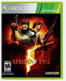 Residente Evil 5 XBOX 360 - Seminovo