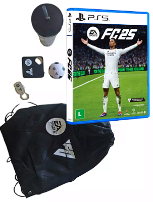 Kit Ea Sports Fc 25 Ps5 Midia Fisica Chaveiro Bola Copo