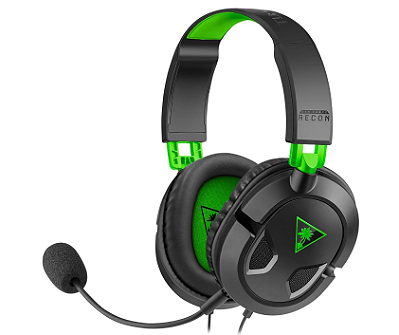 Turtle Beach Earforce Recon 50x Xbox/Pc Cor preto/Verde (Lacrado)