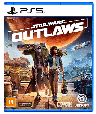 Star Wars Outlaws - Edição SteelBook - Ps5 (Lacrado)