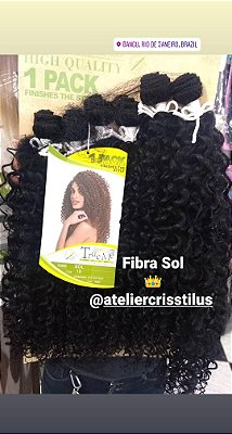 Cabelo orgânico Trueme Sol cor 1B