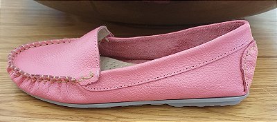 MOCASSIM CONFORT COURO ADH903 ROSA