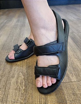 SANDÁLIA CONFORTO 46868 PRETO