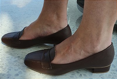 SCARPIN 2211 CACAU / PRATICIDADE E CONFORTO PARA SEU DIA A DIA