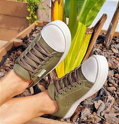TÊNIS 9805 VERDE MILITAR