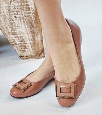 SAPATILHA CONFORTO 655901 ANTIQUE / ENFEITE ANTIQUE RISCADO