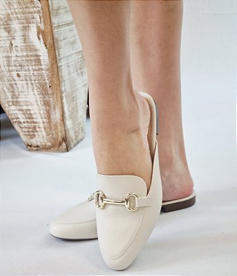 MULE 3311 OFF WHITE / FIVELA DOURADA