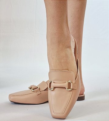 MULE 4069 NATURAL / BICO QUADRADO