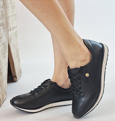 TÊNIS VIA UNO 166020 PRETO