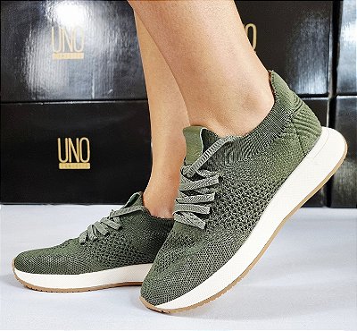 TÊNIS EM MEIA KNIT 707508 VERDE