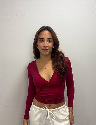 Blusa Decote Ayla Manga Longa