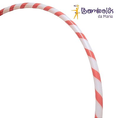 Bambolê Profissional Polietileno (PEAD) BRANCO para Iniciantes: Adulto e Infantil