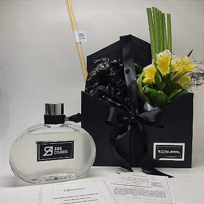 Personalizado - Aromatizador de Ambientes com Óleo Essencial  | 330 ml  | com varetas