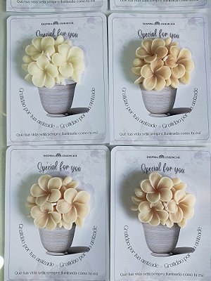 Personalizado - Combo Cartão com Vela Aromática