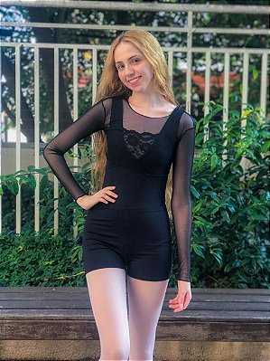 Bolero de Tule - Segunda Pele - Liso