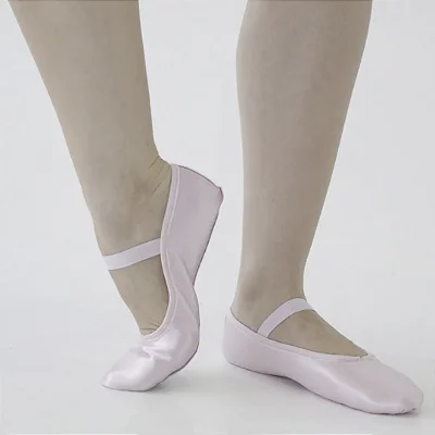 Sapatilha de Meia-Ponta Cetim - Marca Dancin - Cor Rosa