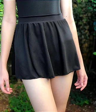 Saia de Helanca Light com Cós Fechado