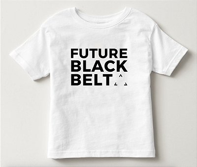 T Shirt Future Black Belt Branca