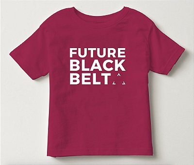 T Shirt Future Black Belt Pink