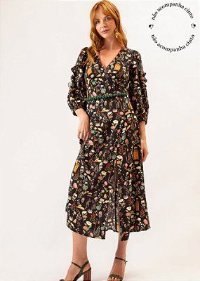 VESTIDO SUPER MIDI REINO SECRETO