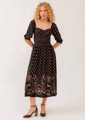 VESTIDO MIDI DOCE EQUILIBRIO