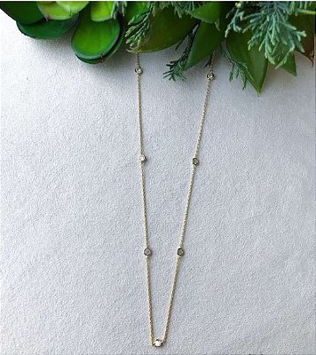COLAR TIFFANY LONGO GOLD