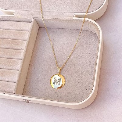 COLAR INICIAIS NIX GOLD