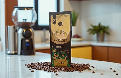 Café Gourmet Tipo Exportação Torrado em Grãos 1kg  -   Espresso  6.0