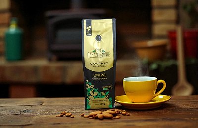 Café Gourmet - Torrado em Grãos 500g - Espresso 6.0 EMB.PRETA
