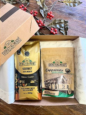 Kit Café Gourmet Torrado e Moído 250g Torra 7.5 + Cappuccino Gourmet 200g