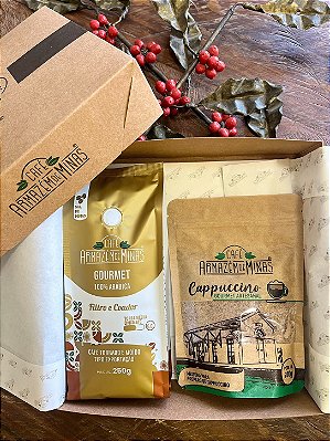 Kit Café Gourmet Torrado e Moído 250g Torra 6.0 + Cappuccino Gourmet 200g